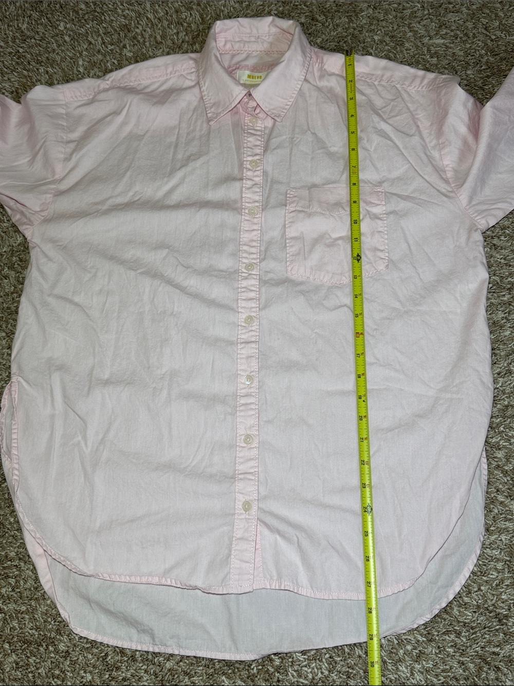 MAEVE Button-Front Shirt - Picture 8 of 8